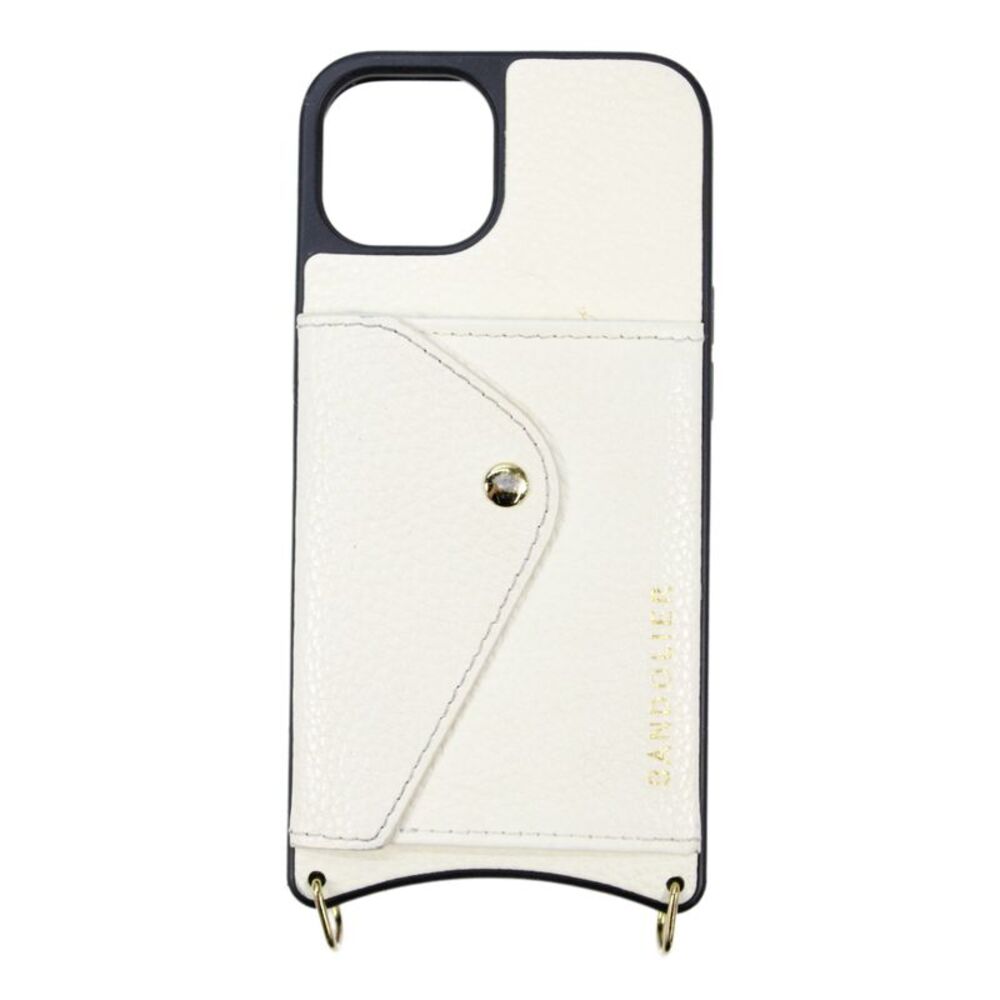 Bandolier Womens Leather Hard Shell Cell Phone Cover White